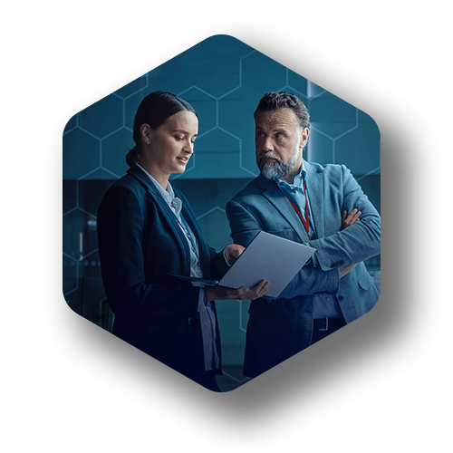 CISO & IT checking cyber security CISO & IT checking cyber security