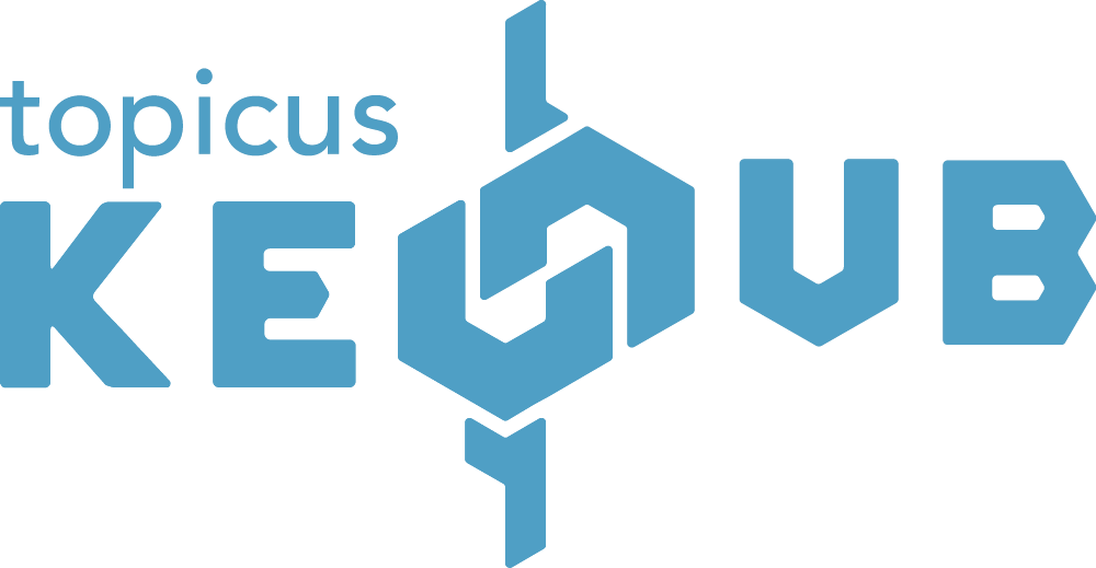 Topicus Keyhub logo - 03 - blauw Topicus Keyhub logo - 03 - blauw